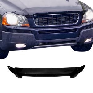 Volvo XC90 Hood Deflector - Omac - Acrylic - Black - 2003-2006